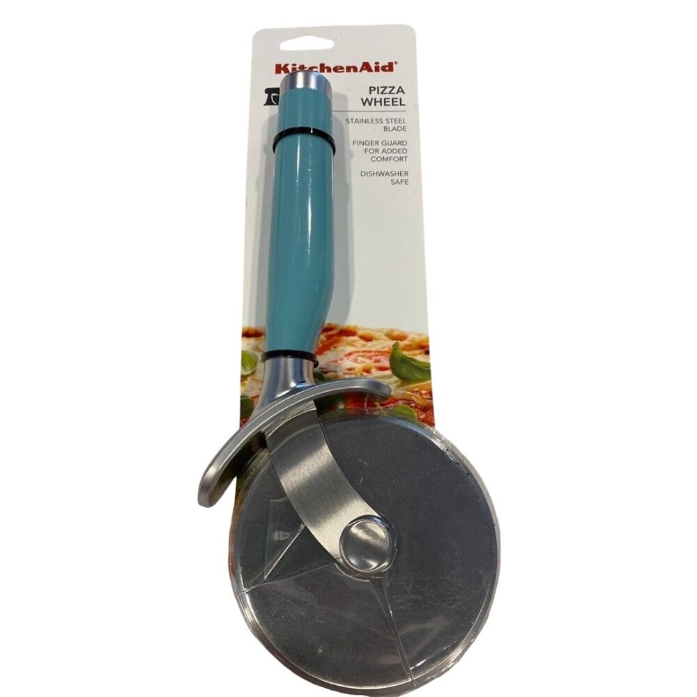 KitchenAid Aqua Pizza Cutter Model #‎ KE113OHAQA AQUA New With Tags!